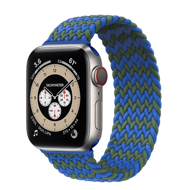 Braided Solo Loop Ring for Apple Watch Iwatch Serie 7 6 5 4 3 2 1 SE 40 41mm 42mm 44mm 45mm Applewatch Strap Bracelet Watchbands