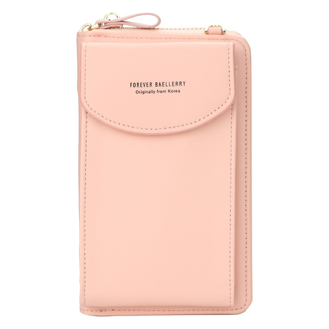 Designer Women Shoulder Bag Leather Wallet Women Wallet Double Zippers Female Clutch Wallet Crossbody Bag For Lady Bolsa Feminina