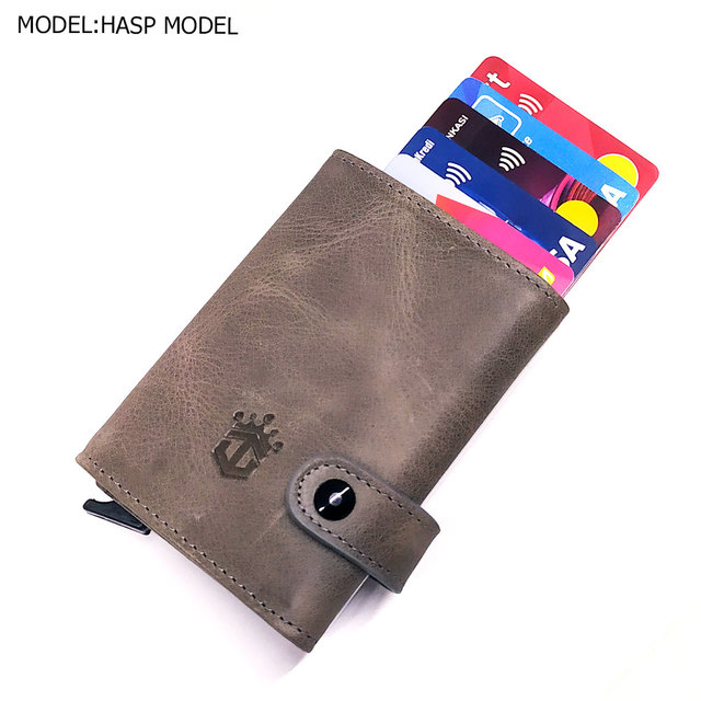 smart wallet business card holder genuine cowhide handmade smart automatic card holder men gift distributions card holder wallet wallet men card holder purse cards wallet money purse men's wallet id card holder men's wallets