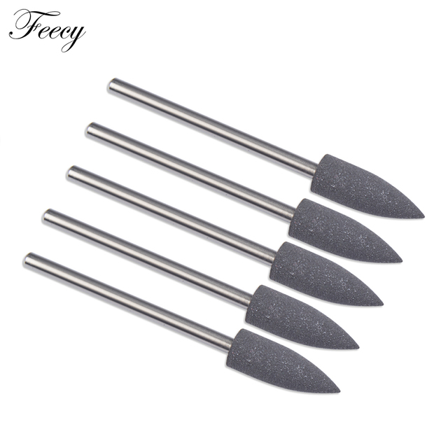 Rubber Silicone Milling Cutter for Manicure Stones Nail Drill Bit Machine Manicure Accessories Nail Buffer Polisher Grinder Tool