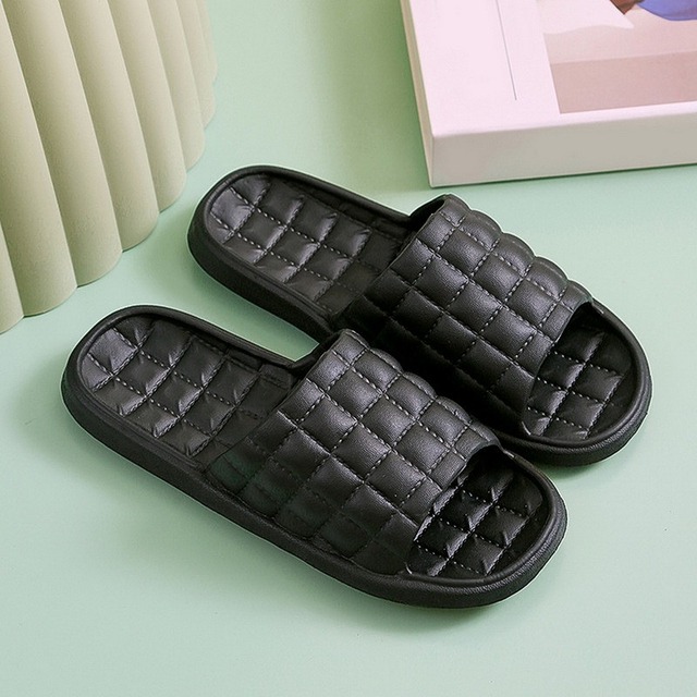 Female Home Slippers Summer Women Thick Platform Slides Women's Sandals Flip Flops Beach Sandal Mule Anti-slip Slippers for Men