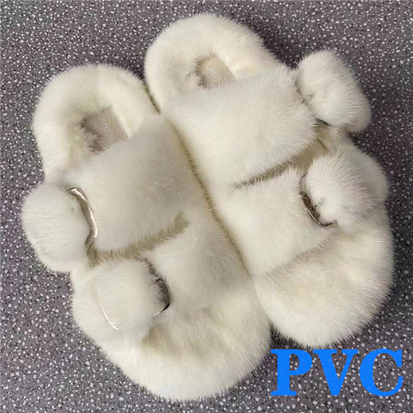 100% Genuine Mink Fur European Luxury Slippers Winter Indoor Slippers Women Slippers Women Slippers