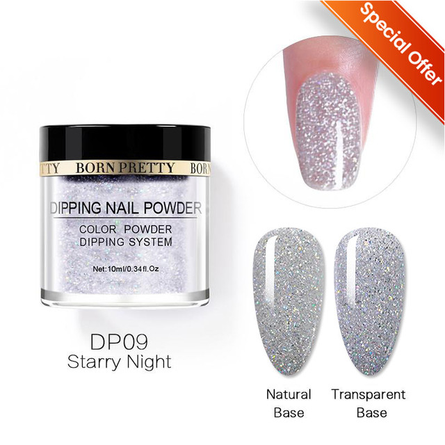 Born Pretty Dipping Nail Powder Cat Magnetic Chameleon Gradient Nail Glitter Powder Sparkle 10ml Natural Dry Dip Nails Decor