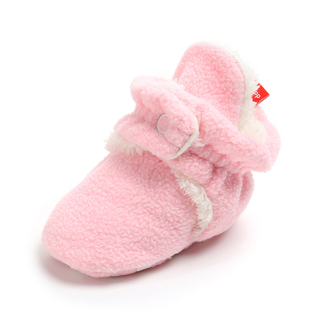 Newborn Baby Socks Shoes Boy Girl Star Toddler First Walkers Socks Cotton Comfort Soft Anti-slip Warm Crib Infant Shoes