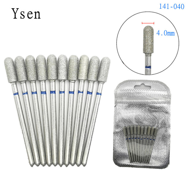 10pcs Diamond Cutting Set for Manicure Drill Kit Accessories Electric Pedicure Nail Drill Machine Gel Remover Manicure Tool