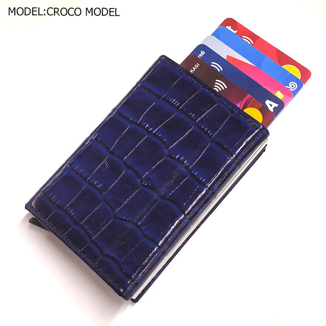 smart wallet business card holder genuine cowhide handmade smart automatic card holder men gift distributions card holder wallet wallet men card holder purse cards wallet money purse men's wallet id card holder men's wallets