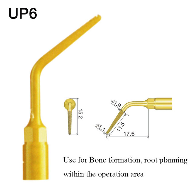 Vvteeth PiezoSurgery Tips for Mectron Woodpecker Dmetec NSK Orthopedic Cut Sinus Lift Dental Implant Handpiece Piezo Surgery