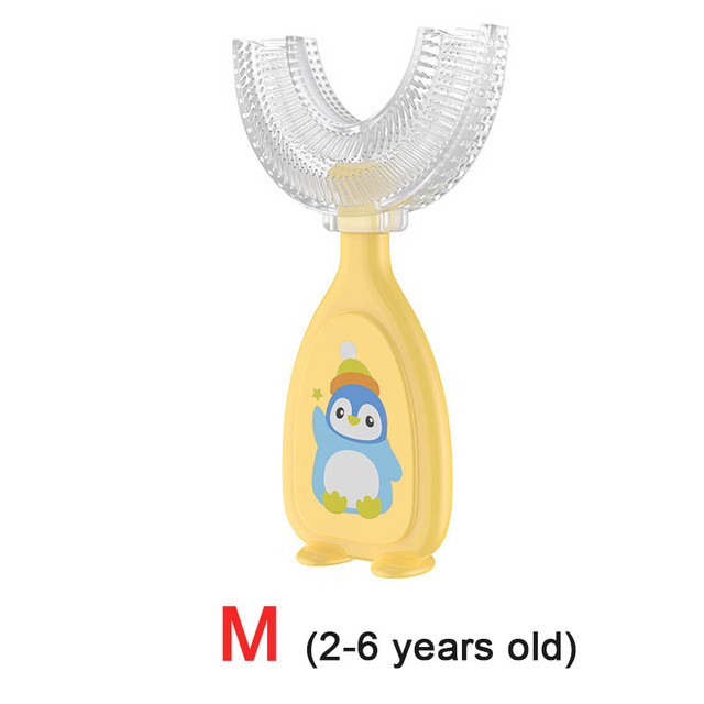 Baby Toothbrush Children Dental Oral Care Cleaning Brush Soft Silicone Teeth Baby New Born Baby Products 2-12Y