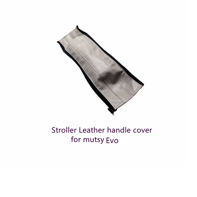 Baby PU Leather Handle Covers For Mutsy Evo Stroller Stroller Bumper Protective Cases Armrest Covers Carriage Bar Accessories