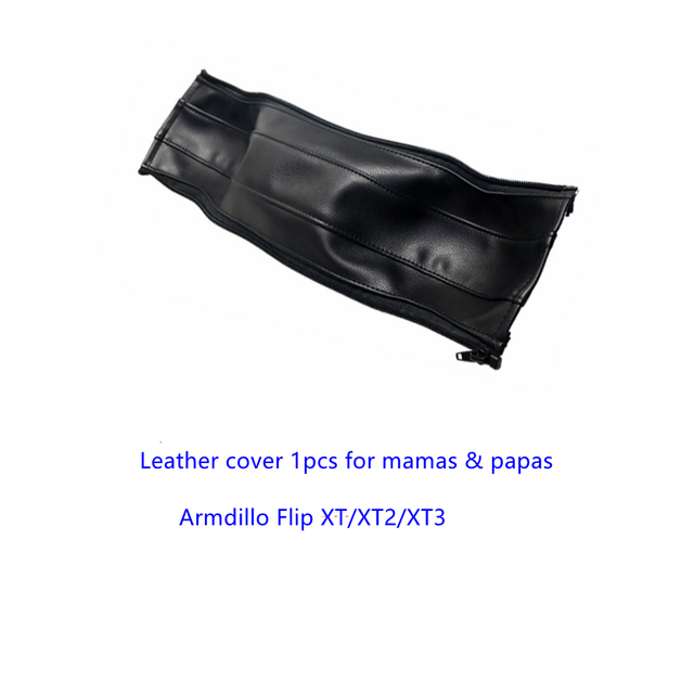 Leather Covers For Amaz and Papas Armadillo Flip XT/XT2/XT3 Stroller Trolley Cart Handle Sleeve Armrest Protective Cover Accessories