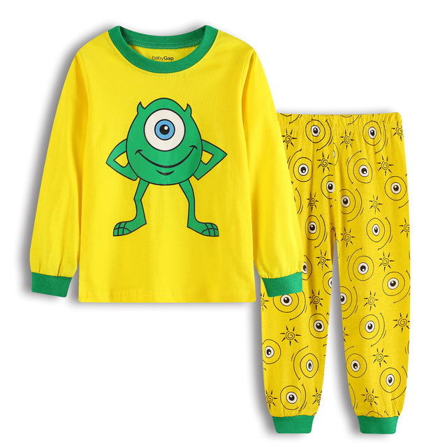 1-7y New Kids Twisty Woody Buzz Lightyear Pajamas Sets Baby Girls and Boys Clothes Pajamas Cartoon 2 Pieces Set