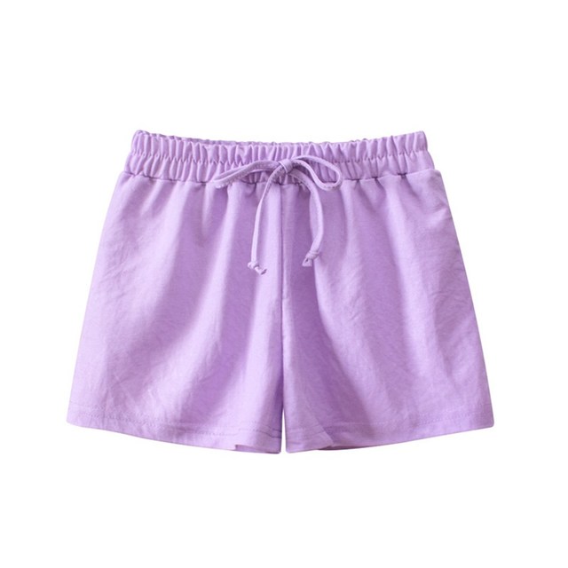 Children Short Pants Sport Fashion Kids Clothes Cotton Beachwear Girl Shorts Fashion Elastic Waist Summer Trunks for 2-10 Years