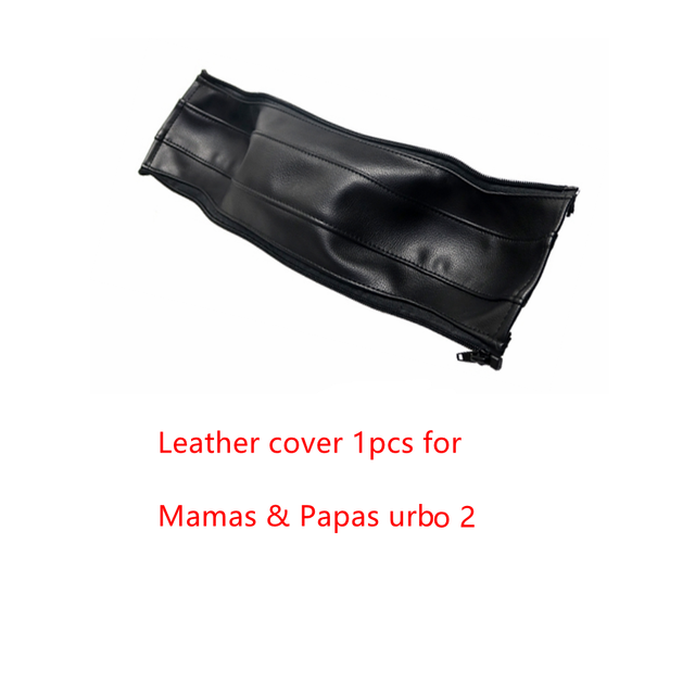 Leather Covers For Mama And Papas Urbo 2 Baby Stroller Bumper Pram Handle Sleeve Armrest Protective Cover Bar Accessories