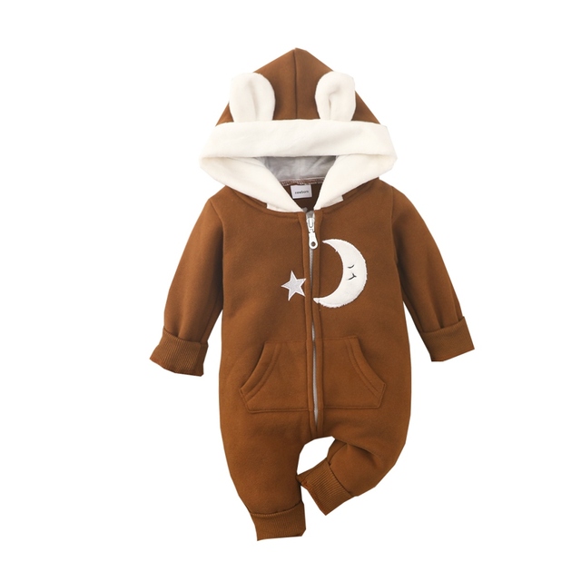 Bobora Baby Clothes Long Sleeve Newborn Baby Clothes Spring Baby Boys Girls Hooded Clothes Size 0-18M