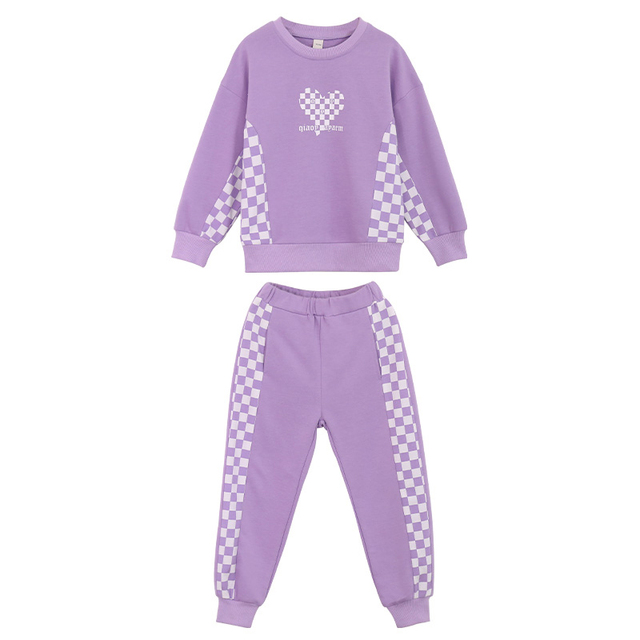 WKPK New Spring Autumn Girl Casual Clothes Sets 4-18 Years Students Outdoor Tracksuit Fashion Comfortable Family Kids Clothes