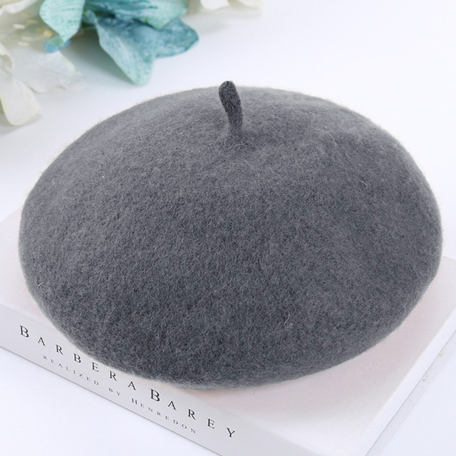 Fashion Spring Autumn Winter Wool Bonnet Princess Kids Girls Hats Lovely Beanie QX2D