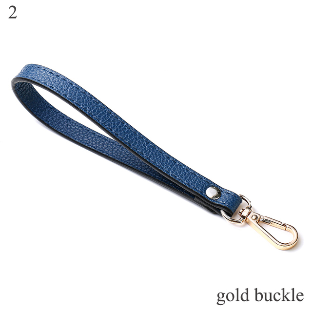 Wrist Bag Strap Handle Fashion PU Leather Women Girls Purse Strap Bag Small Bag Strap Solid Color Replacement Purse Strap