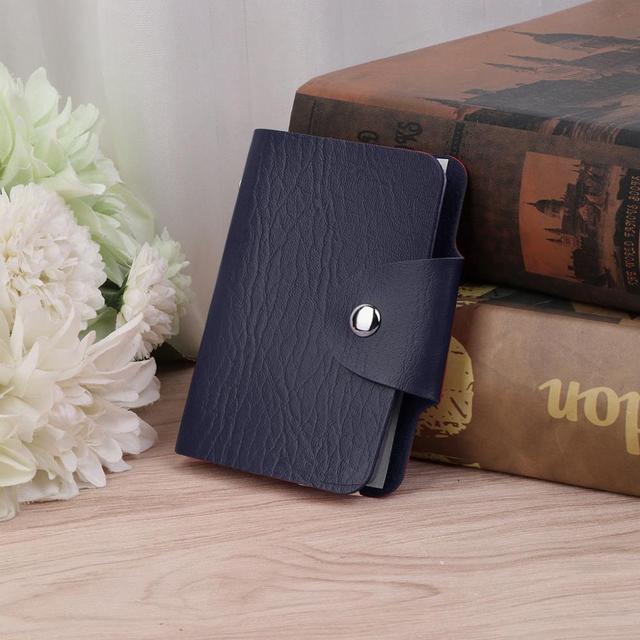 THINKTHENDO Men's and Women's Card Holder, THINKTHENDO 24 Business Card Holder Credit & ID Card Holder