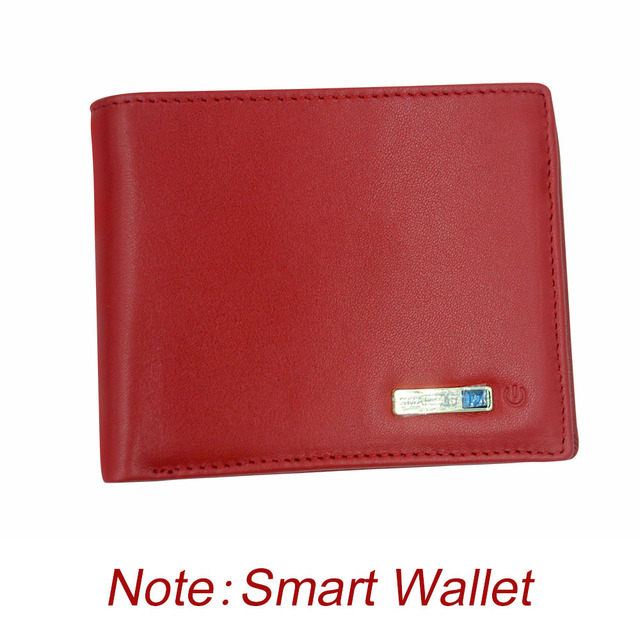 Smart wallet for men bluetooth tracker gps anti-lost gadget gift for parents