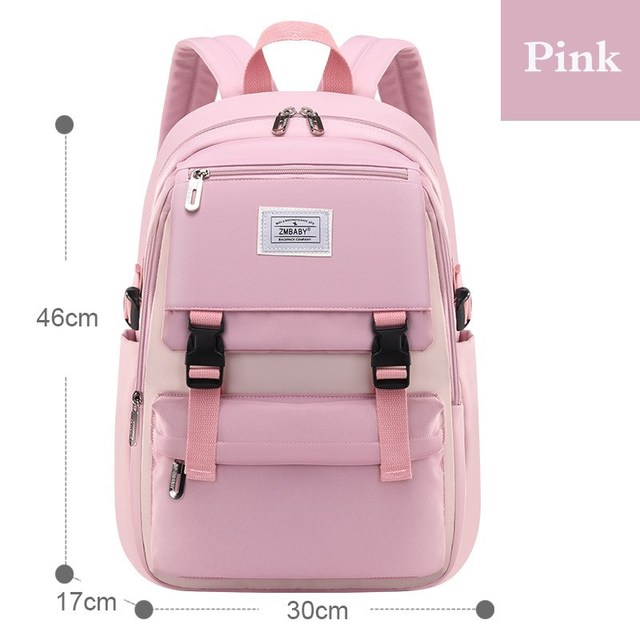 2021 Children Backpack New Large Capacity School Bags Teenagers Leisure Backpack Lightweight Wearable British Style