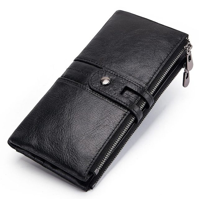 Fashion Women Leather Wallet Long Wallet Card Holder Rfid Genuine Leather 100% New Collection