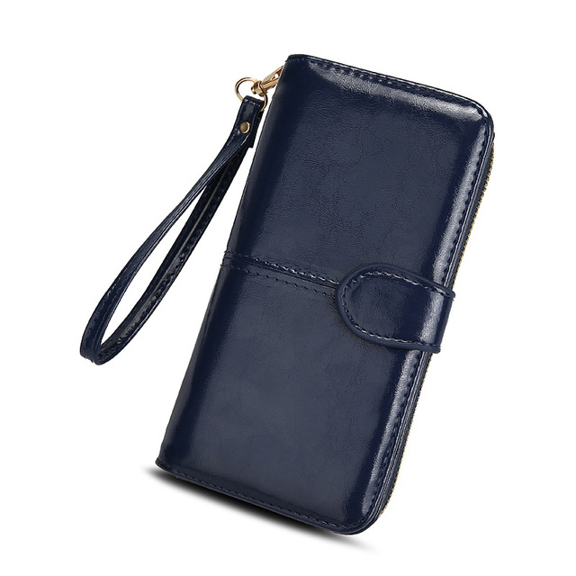 PU Leather Women Wallets Women Purses Fashion Long Zipper Women Wallet Money Coin Holder Female Long Purse Female Purse Zipper