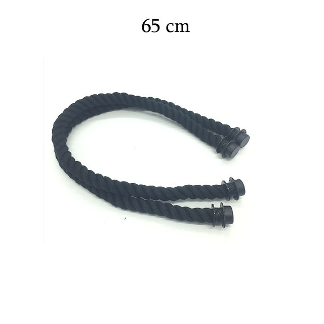 45cm/50cm/65cm/75cm cotton and hemp rope bag handles for obag bag handles accessories use