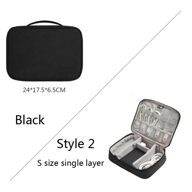 POP Digital Power Bank Bag Receive Accessories Case for ipad Cable Organizer Portable Bag for USB