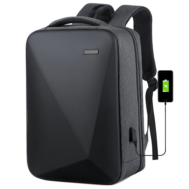 Crossten Laptop Backpack Anti-theft Lock 15.6 inch Laptop Backpack USB Charging Multifunctional Waterproof Business School Bag