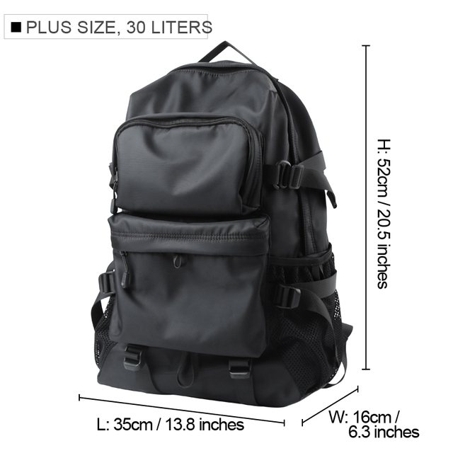 Fashion Men Backpack 15.6 Inch Laptop Backpack Men Waterproof Outdoor Travel Backpack School Teen Mochila Briefcase Business Bags