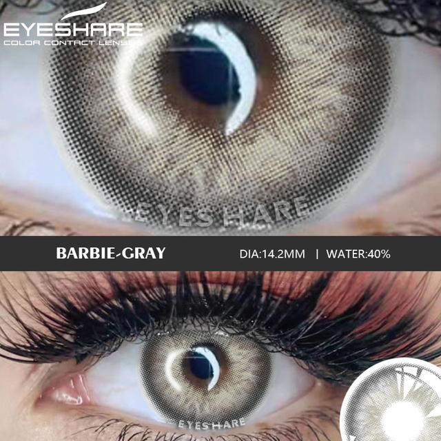 EYESHARE عدسات عين لاصقة 2 قطعة/زوج المنزلي GlassBall عدسات لاصقة ملونة العين مستحضرات تجميلية ملونة عدسات لاصقة ملونة الجمال العين ماكياج