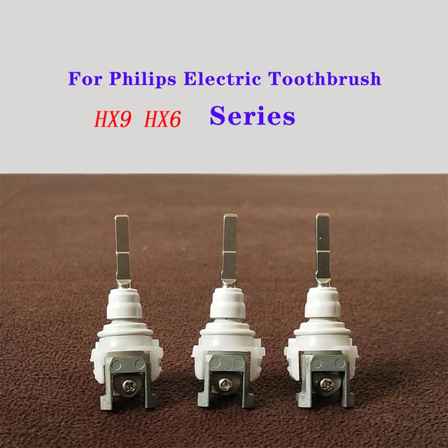 3pcs Electric Toothbrush Connector Rod Part for Philips 6 Series or 9 Series HX9954 HX9984 HX9924 HX9944 HX9903 HX9140 HX9160 HX9340