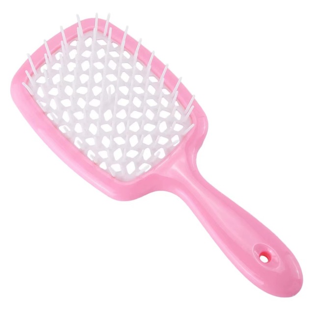 Hair Tangle Comb Detangling Hair Brush Large Plate Massage Combs Hollow Out Hair Brushes Barber Comb Salon Hair Styling Tools