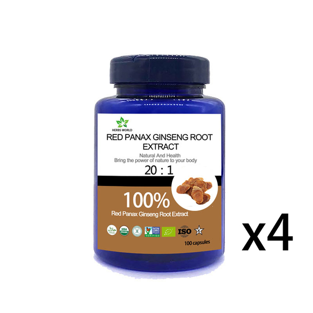 High quality pureure red korean panax ginseng root extract energy support, red panax ginseng root extract