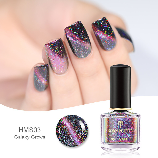 Chameleon Magnetic Nail Polish 6ml 3D Cat Eye Glitter Varnish Magnet Nail Art Varnish Black Base Necessary Maquiagem Cosmetic Cheap