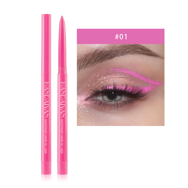 Ultra-thin Liquid Eyeliner Pen Quick-drying Waterproof Sweat-proof Long Lasting Non-Smudge Eye Makeup Thin Eyeliner TSLM1