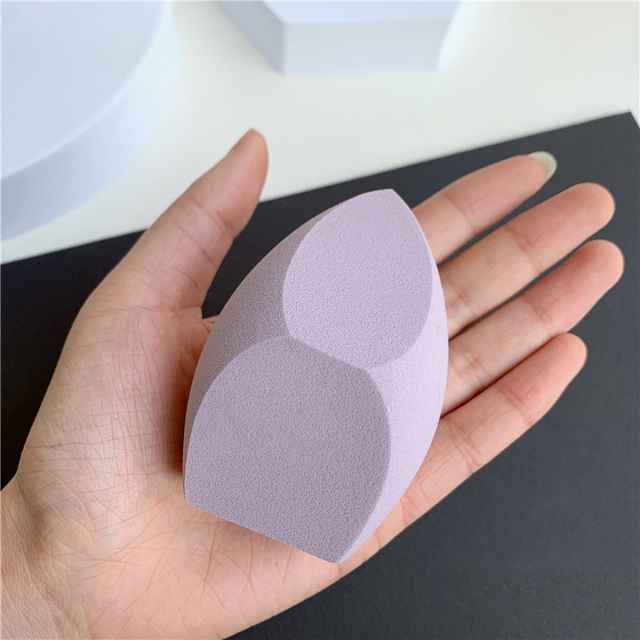 Large Makeup Sponge Foundation Powder Smooth Cosmetic Puff Cut Shape Concealer BB Cream Liquid Face Cosmetic Make Up Blender Tool