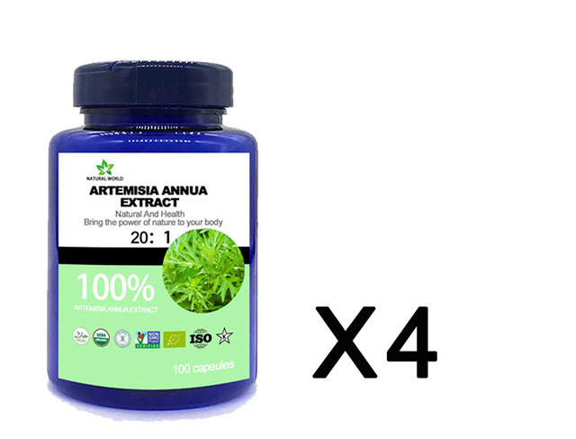 Natural Botanical Formula Artemisia annua Extract 100 caps/bottle Artemisinin Improving Immune