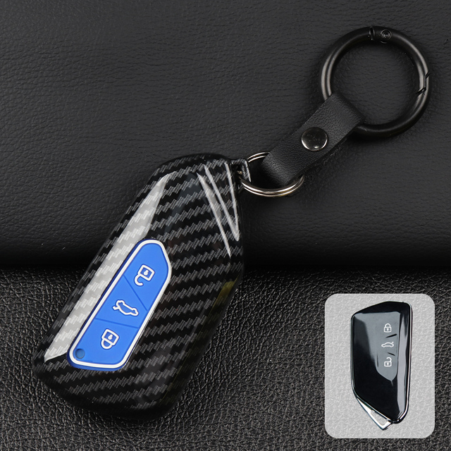 Car Key Cover Protector For Volkswagen VW Golf 8 MK8 ID.3 ID.4 For Skoda Octavia A8 Seat Leon MK4 Cupra Formentor Tarraco Accessories