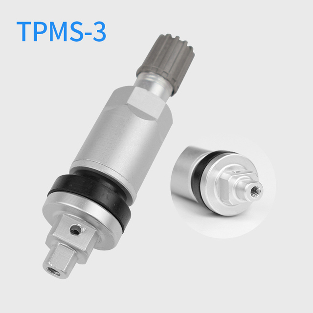 4pcs TPMS Tire Pressure Sensor Valve Metal Rubber Valves All Cars for Mercedes Audi Land Rover Volkswagen Patrol Buick Ford