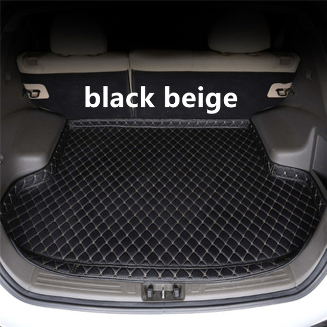 Cengair Car Trunk Mat All Weather Tail Boot Luggage Pad Carpet High Side Cargo Liner For Volkswagen VW Jetta 2006 2007 08-2019