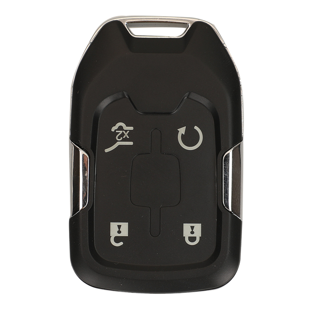 jingyuqin Smart Keyless Fob Shell For Chevrolet Tahoe Silverado Suburban Tahoe GMC Sierra Acadia Terrain Yukon Remote Key Case