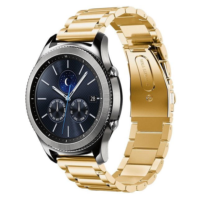 22mm Metal Strap for Samsung Galaxy Watch 3 45mm/Huawei Watch 3 GT3/Amazfit GTR Stainless Steel Strap for 20mm Galaxy Watch 4