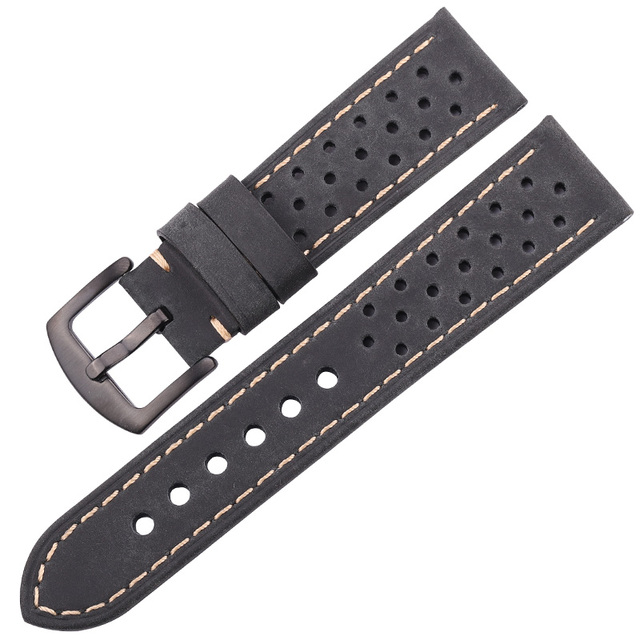 Cowhide Watches 20mm 22mm Genuine Leather Vintage Wrist Strap Strap For Samsung Galaxy Watch 46mm Bracelet