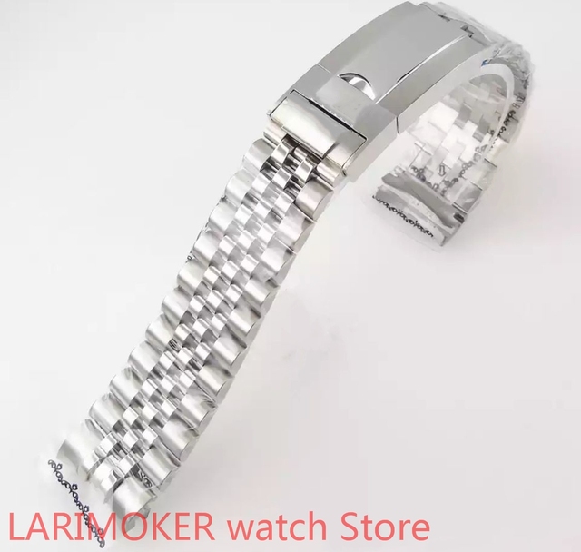 20mm BLIGER High Quality Stainless Steel Watch Band Band Deployment Clasp Fit 40mm Golden Watchband