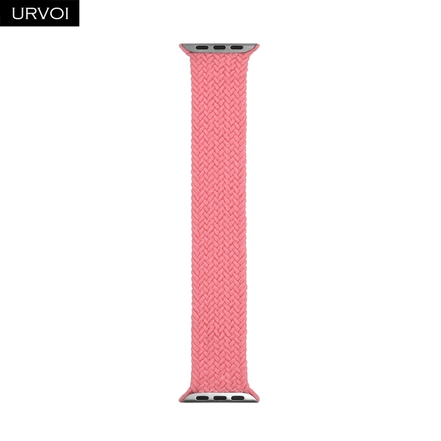 URVOI Braided Solo Loop for Apple Watch Sport Band Series 7 6 SE 5 4 3 21 Stretchable Strap for iWatch Woven Threads gen.5