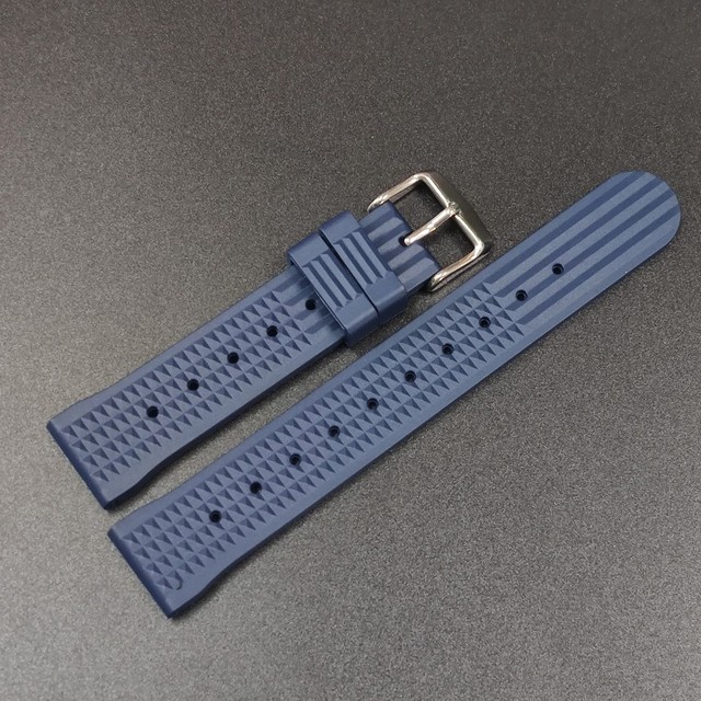 TP001 Tropic Strap 20mm Replacement Watch Bands Automatic Watch Bracelets Diving Watches Waffle Strap 20/22mm