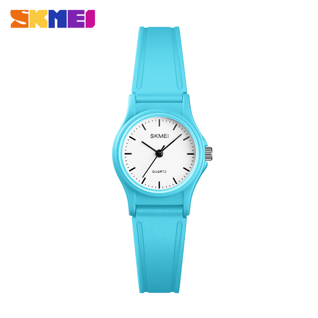 SKMEI Colorful Childhood Quartz Watches Simple Soft Kids Wristwatches Fashion Waterproof Boys Watch Ladies relogio infantil 1401