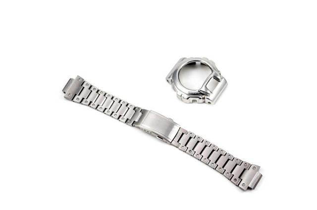 316L Stainless Steel Watchband Watch Bezel For DW6900 Watch Band Strap Watch Frame Bracelet Accessory With Repair Tool