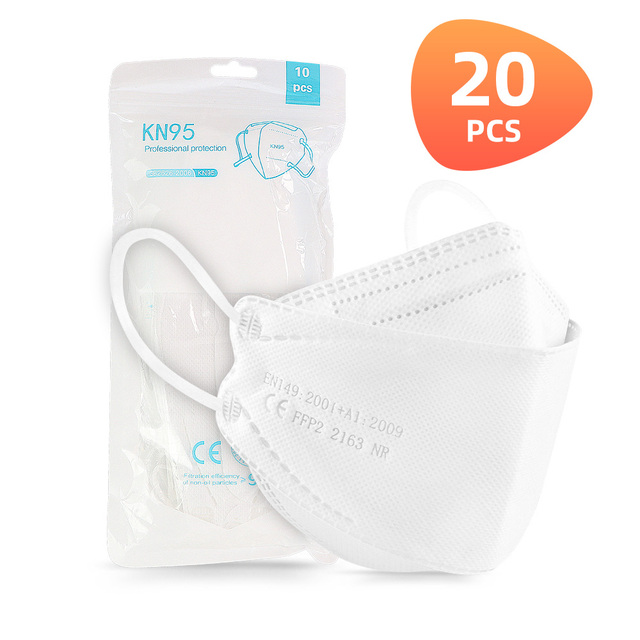 Spain Adult Fish KN95 FFP2 Mask FPP2 Approved Dust Masks Respirator Protective Face Masks FPP2 Mask ffp2masks Fast Delivery